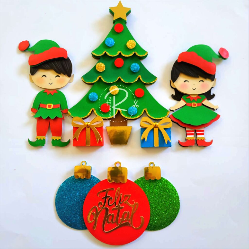 Arquivo - Topo de Bolo Duendes de Natal - Recorttes
